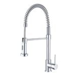 Estilo WELS 5 Star 6L/min 35mm Chrome Coil Dual Function Tall Pull Down Sink Mixer