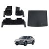 AUSGO Double-Layer Floor Mats & Boot Liner Set for BYD SEALION 6 2024-Onwards Car Floor Liners Cargo Mat