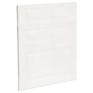 Kaboodle 600mm Gloss White Heritage 3 Drawer Panels