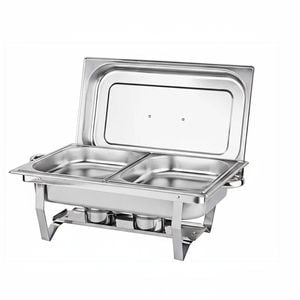 Chafing Dish Food Warmer Stove 11l 2 Compartment