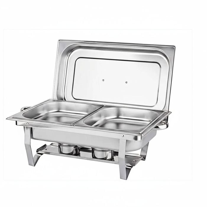 Chafing Dish Food Warmer Stove 11l 2 Compartment