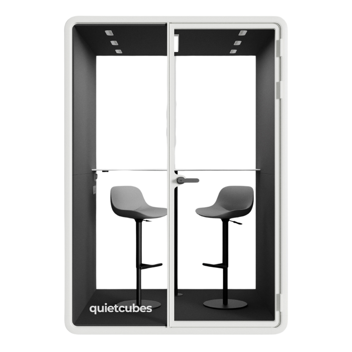 QuietCubes 2 Person Office Pod White