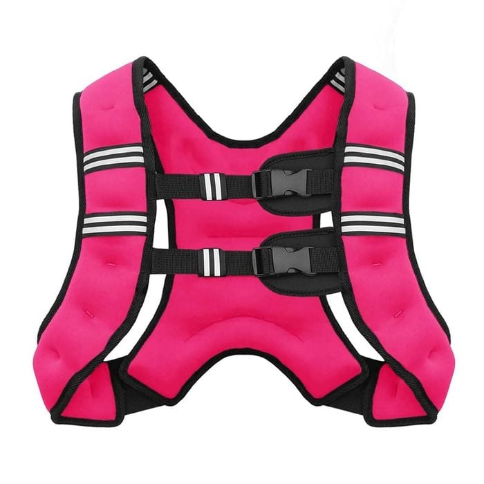 Fohoa 3kg Adjustable Weight Vest Pink