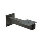 Sandleford Grey Wall Mount Letterbox Post