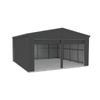 Absco 6.0 x 6.0 x 3.4m Monument Double Roller Door Garage