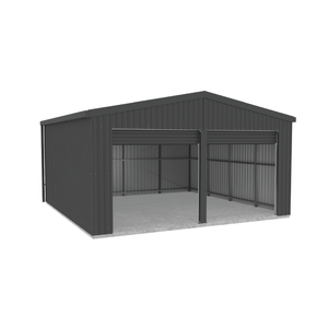 Absco 6.0 x 6.0 x 3.4m Monument Double Roller Door Garage