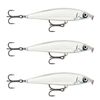 3x Rapala 10cm X Rap Magnum Prey Lipless Hard Body Fish Lures - HD Ghost
