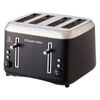 Russell Hobbs RHT514BLK Addison 4 Slice Toaster Stainless Steel Matte Black