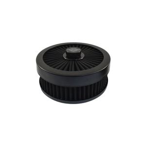 MaxiFlow Air Cleaner Assembly 6-3/8" x 2", Black Filter Element