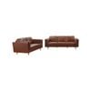 3+2 Seater Brown Colour PU Leather Sofa Set
