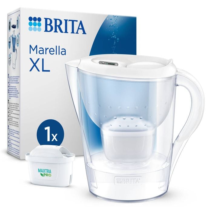 BRITA Water Filter Jug Marella XL  3.5L - White