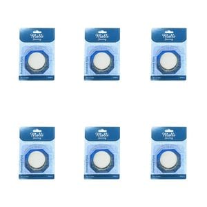 6x 300pc Malli Standard Dressmaker Pins W/ Storage Container 30x0.7mm Silver