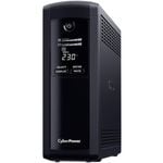 CyberPower Value Pro VP1600ELCD Line-interactive UPS - 1.60 kVA/960 W - Tower - AVR - 8 Hour Recharge