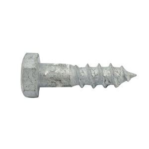Zenith M10 x 40mm Hot Dipped Galvanised Hex Head Coach Screw - Each