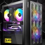 Antec NX200M RGB m-ATX, ITX Case, 3x RGB Fan. Large Mesh Front for excellent cooling, Side Window, Radiator 240mm. GPU 275mm