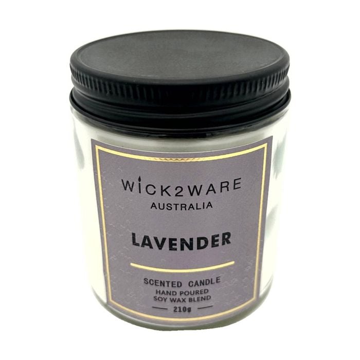 More Than Party Scented Soy Wax Candle Home Fragrance Lavender 210g