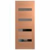 Hume 2040 x 820 x 40mm Entrance Door SPM Savoy Grey Tint Glass XS11