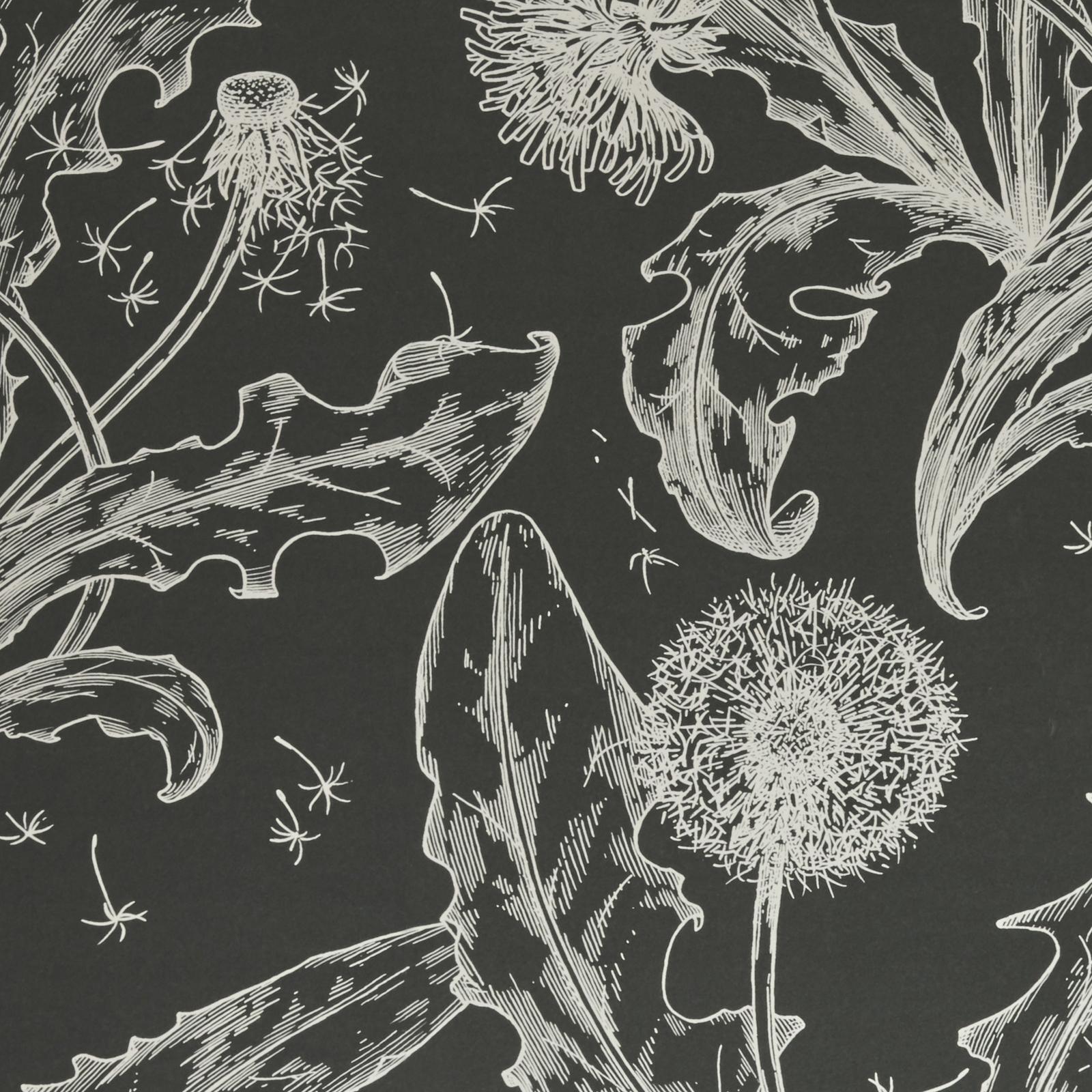 Porter's Paints A4 Sample Graphite Dandelion Wallpaper product image