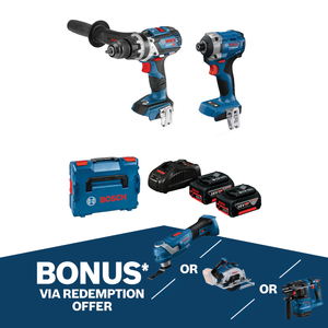 Bosch 18V Professional 2 Piece 2 x 5.0Ah Kit 0615A5008M