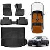 3D Floor Mats Boot Liner for BMW X3 M G01 F97 2017-2024 Heavy Duty Car Mats Cargo Carpet Cover