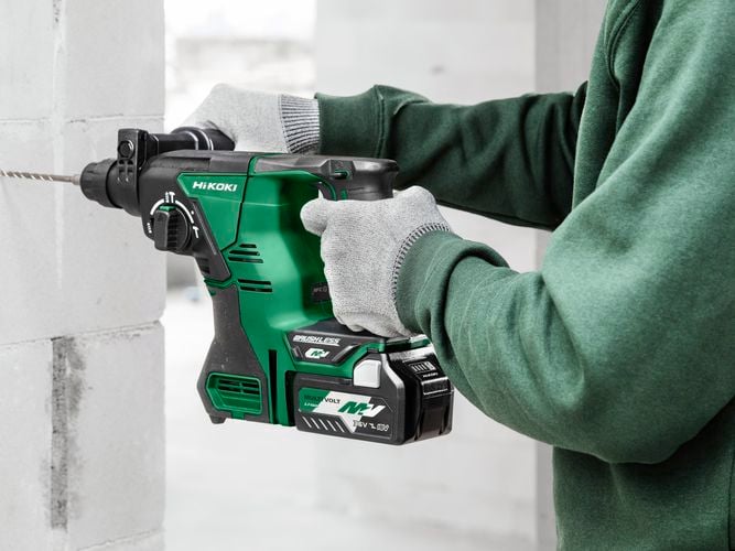 cordless tool on display