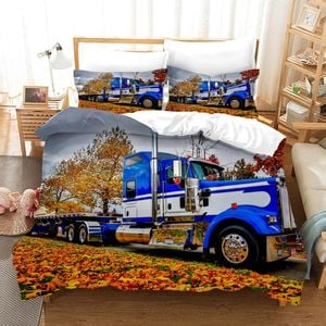 3D Truck Quilt Cover Set Bedding Set Duvet Cover Pillowcases WJ 1663