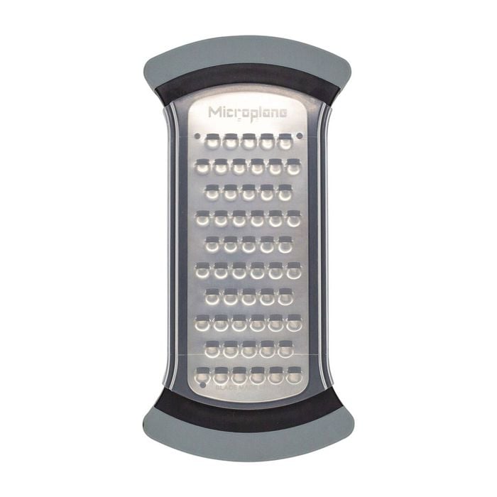 Microplane Stainless Steel Extra Coarse Grater For Bowl - Grey