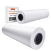 Vevor 609.6 Mm X 152.4 M Wide Format Paper White 2 Rolls Cad Bond Rolls With 76.2 Mm Core 16 Kg
