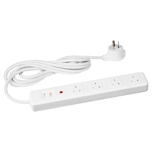 HPM 4 Outlet Powerboard Surge w/ Master Switch