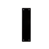 Lemaar 250 x 65 x 2mm Black Push Plate