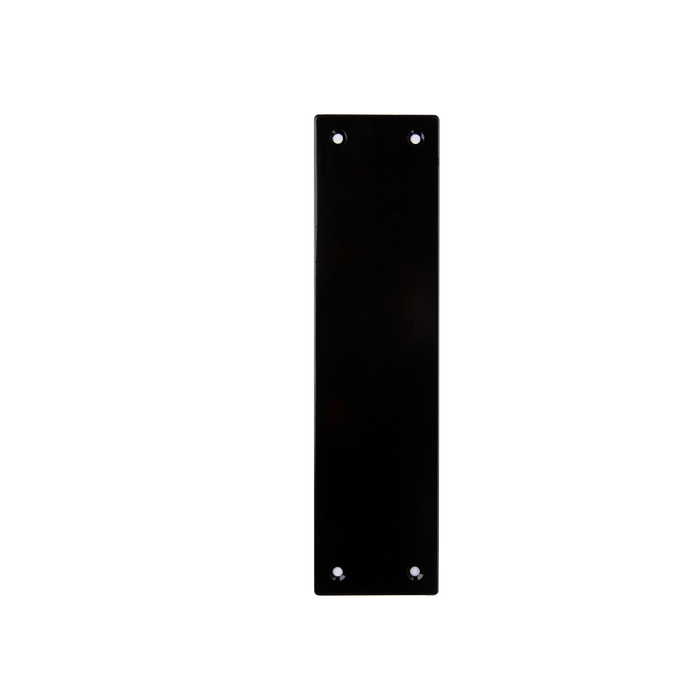 Lemaar 250 x 65 x 2mm Black Push Plate