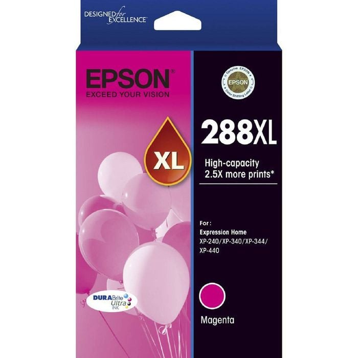 Epson GENUINE Epson 288XL Magenta Ink Cartridge XP-240 XP-340 XP-344 XP-440 T306392