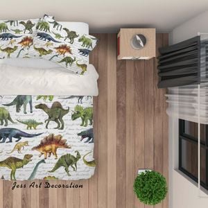3D Dinosaur Quilt Cover Set Bedding Set Pillowcases 12