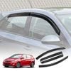 Weathershields for Hyundai Accent Hatch 2011-2019 Car Weather Shields Wind Deflectors Window