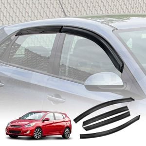 Weathershields for Hyundai Accent Hatch 2011-2019 Car Weather Shields Wind Deflectors Window