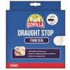 Gorilla 18mm x 6mm x 4m White Draughts Stop Foam