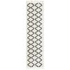 The Rug Connection Rare 11 Off White 400x80cm - Large Runner Shag Indoor Rug