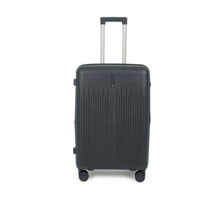 Paklite Cross Wind Medium Travel Luggage Spinner Wheels Suitcase 82l Navy