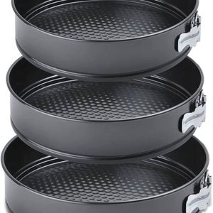 3pcs Cake Mould Set Bottom Bakeware Kit - Yes | Yes | N/A