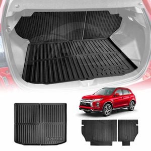 Boot Liner Back Seat Protector for Mitsubishi ASX 2010-2025 Heavy Duty Cargo Car Trunk Kick Mats