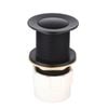 Kinetic 32mm Matte Black Non-Overflow Basin Waste Pop Up - Non Overflow