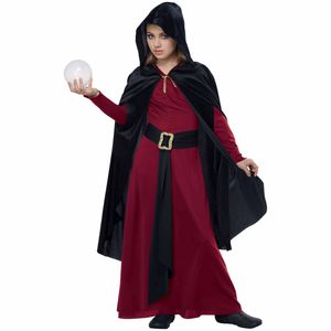 Twilight Sorceress Witch Gothic Medieval Renaissance Child Girls Costume XL