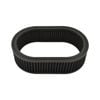 Extreme Air Cleaner Oval Element 11-3/8" x 3" Black Filter