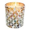 LVD Glass 10cm Glass Wax Tealight Candle Toscana French Pear
