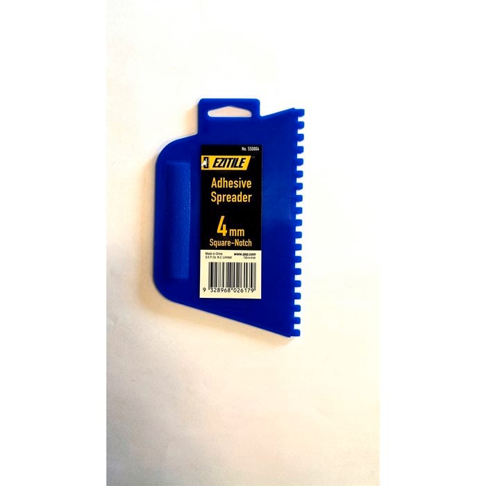 Ezitile Adhesive Tile Spreader  4mm Square Notch