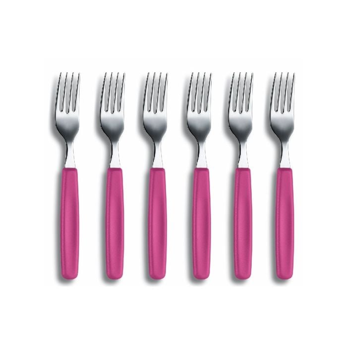 Victorinox Pink Table Fork Set 6
