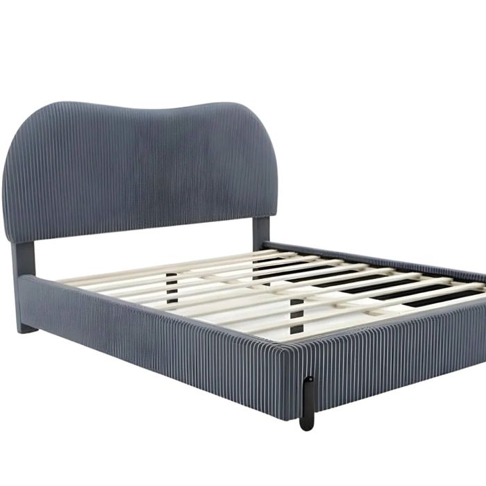 Arna Bed Frame Grey - Queen
