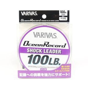 Varivas Ocean Record Nylon Shock Fishing Leader 50m 100lb