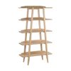Modern Furniture KEIR Shelf Unit 176x100cm - Natural