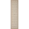 The Rug Connection Alfresco Ziggy Light Beige 300x80cm - Medium Runner Pet Friendly Washable Outdoor Rug